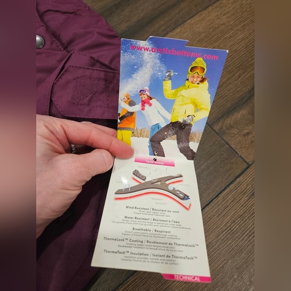 NWT 🍓 Arctix Womans Cargo Style Snow/Ski Pants - SIZE M - Picture 5 of 7